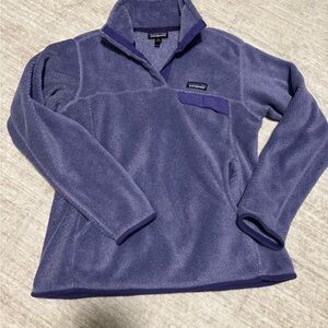 Patagonia Lavender Fleece Pullover